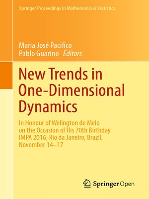 cover image of New Trends in One-Dimensional Dynamics